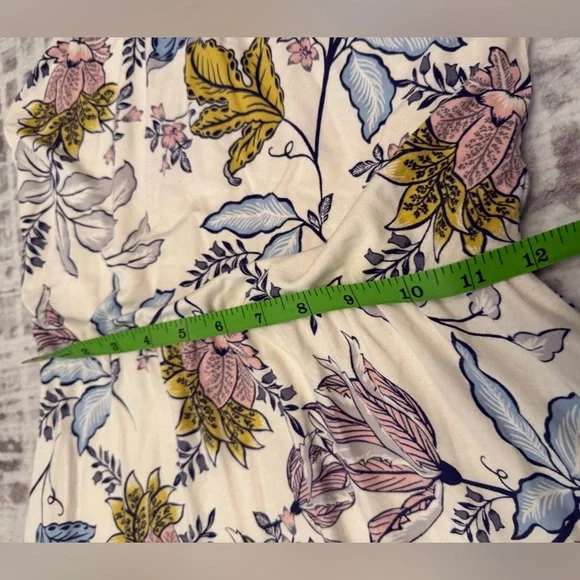 Rachel Zoe Floral Maxi Dress XS Boho Tiered Halter Dress Spring Summer - Picture 10 of 12